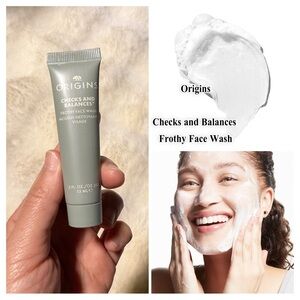 Origins-Checks and Balances Frothy Face Wash-travel size 15ML